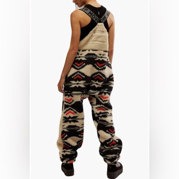 NWOT Free People Movement Hit The Slopes Salopette snow bib sz XL - Picture 7 of 7